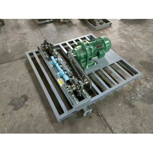 Engineered custom roller coating conveyor chain automated coating system