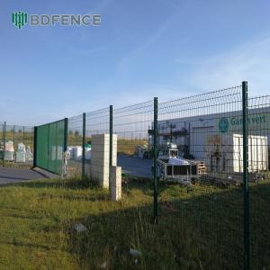 Easy Installation Garden Security Perimeter Customized 3D Curved Iron Wire Mesh