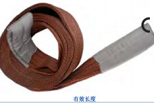 China Lightweight High Flexibility Polyester Webbing Sling With Abrasion Resistance factory