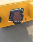 Aluminum 53 Flatbed Trailer Transport 20000kgs Semi Flatbed Trailer