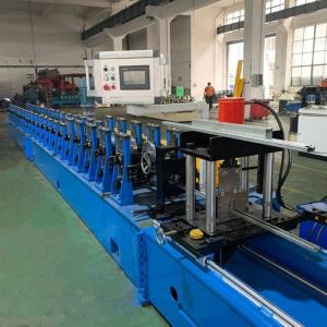 Gearbox Driven Slotted Strut Channel Roll Forming Machine 19 Stations