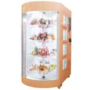 24 Bouquets Electronic Locker Vending Machine System With Interactive Informatio
