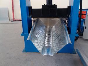 China 7.5kw Punching Cable Tray Roll Forming Machine 5 Tons Hydraulic Decoiler factory