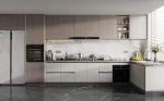 Wall Mounted Melamine Kitchen Cabinet For Apartments And Hotel