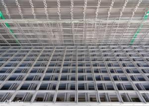 China 302 Stainless Steel 2.5mm Welded Mesh Panel 50x50mm factory