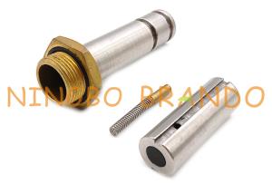China 2/2 Way NC Brass Thread Seat Stainless Steel Solenoid Valve Armature factory