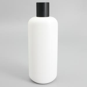China White HDPE Oval 300ml Reusable Shampoo Bottles factory
