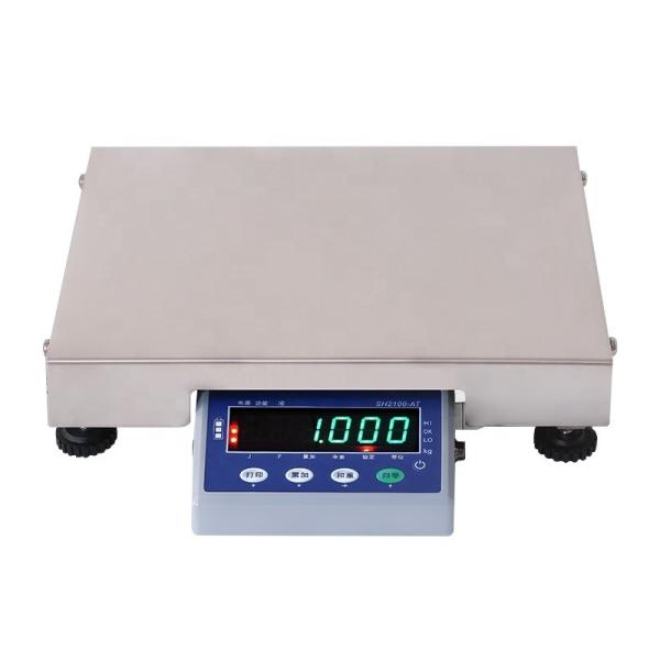30KG Waterproof Bluetooth Digital Table Scale with Voice Command and Food-Grade