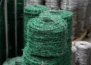 China Pvc Coated Iron Security Barbed Wire For Airport Prison Security Fence factory