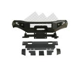 Black Powder Coat Finish Car Bumpers for Toyota Hilux U-shaped Front Bumper Bull