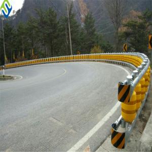 China Safety Roller Guard Rail Rolling Crash Barrier Guardrail Anti Corrosion factory