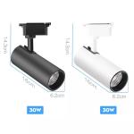 OEM LED Track Spotlight Die Cast Aluminium Linear Track Lights