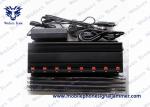 24 Hours Working UHF VHF Jammer , Mobile Phone Signal Jammer 3G 4G LTE / Wimax