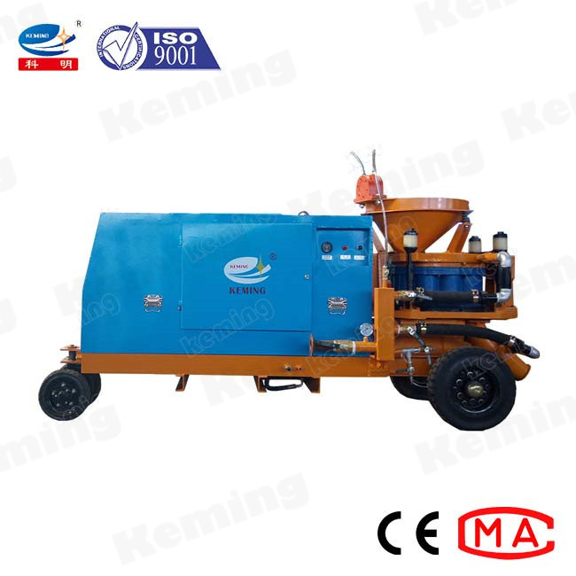 Rotory Diesel Gunite Concrete Spray Shotcrete Machine 9m3/H