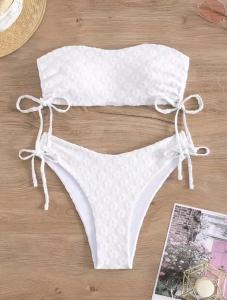 China Bikini Style Swimming Solid Suits factory