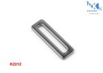 Rectangle Ring Hardware 32mm Inner Size , Polished Bag Making Accessories