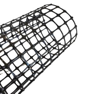 Road Reinforcement Biaxial Geogrid with and Tensile Strength in Chinese Design