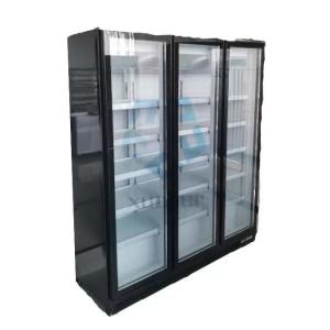 China Supermarket Bar Special Wine Refrigeration Three-Door Freezer factory