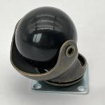 50MM Ball Swivel Caster Wheels Furniture Antique Brass Plate