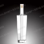 Cap Sealing 200mm glass Whiskey Bottle for Liquor