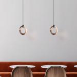 Minimalist Circled Pendant Residence Decorative Simple Modern Lamps Hotel