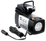 Silver Metal heavy duty portable air compressor 12v 180 W Fast Inflation