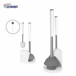 12" Bathtub Long Handle Cleaning Brush TPR Silicone Material Toilet Brush With