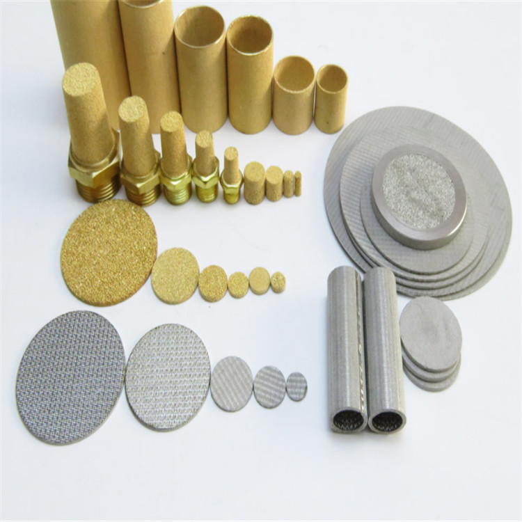 1um Porous Oem Sintered Bronze Filter Element