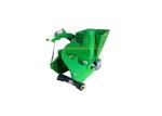 Simple Tractor Mini Wood Chipper , 6 Inch BX62S Wood Chipper Self Feeding