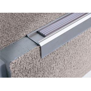 China Grace Surface Aluminum Carpet Trim Aluminium Stair Carpet Edge Strips on sale