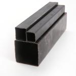 Q345 Black Galvanised Steel Tube Square Pipe 4x4 14mm