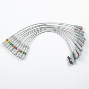 China ECG Parts Pigtail Adapters 989803101701 40498E 4.00MM ECG Snap To Banana Plug Adapter factory