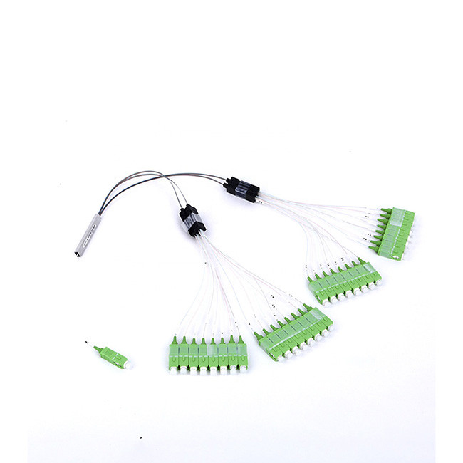 PLC 1x32 Optical Splitter 1x8 SC APC Ribbon Fan Out