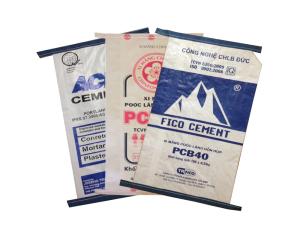 China Woven Sand Packing Bags PP 50Kg 40Kg 20Kg Cement Bags ISO9001 Approved factory