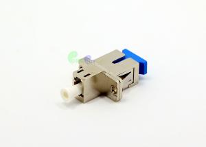 China Hybrid SC To LC Fiber Adapter Metal Body Ceramic Sleeve Offering Flexibility factory