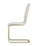 Luxury Modern Living Room 840mm 6KGS Gold Metal Leisure Chair