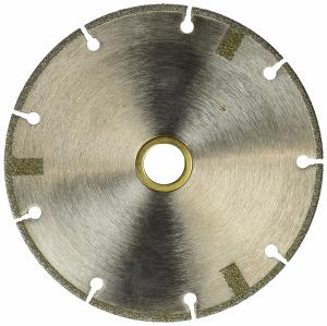 China 4 Inch Diamond Cutting Blade FLAT Tipped Cutting Disc Grinding Wheel Grit 60 Coarse For Angle Grinder factory