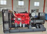 Soundproof Canopy 350KW Natural Gas Generator Set for Russian Market Rated