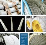 6*24 7FC 20mm Galvanized Steel Wire Rope for Trawl Fishing Hot DIP Surface Non
