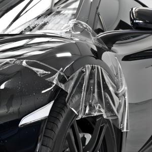 China 6.5mil 7.5mil Clear Car Anti Yellowing PPF Paint Protection Film Self Healing TPU TPH factory