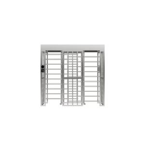 China Security Full Height Turnstile 650Mm Passage Indoor Outdoor Operation 30 Persons/Min Passing Speed on sale
