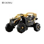 CJ5188,6V7*2,380,with music/ early education/bluetooth/lights，Orange Yellow