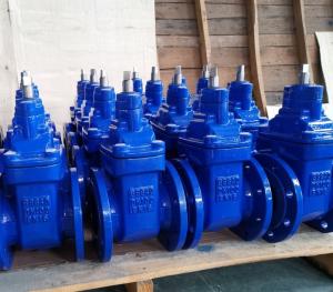 China F4 metal seal DIN gate valve body material GGG40 factory