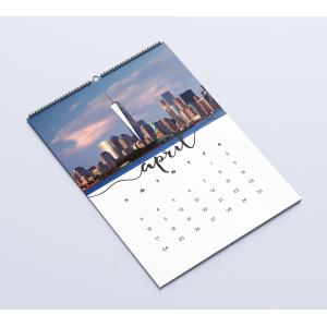 CCNB Printing Monthly Calendar Christmas Countdown Desk Calendar OEM