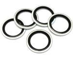 Rubber Silicone Metal Bonded Sealing Washers Custom Designed