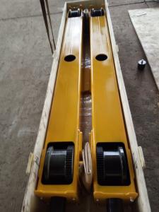 China 42CrMn Crane End Carriage / Wheel Block 1 ton ~ 100 ton for End Carriage factory