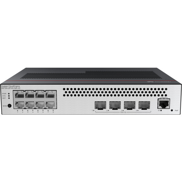 China Huawei S5735-L8P4X-QA-V2 Switch 8-Port Gigabit PoE++ & 4 SFP Cloud-Managed & High Power factory