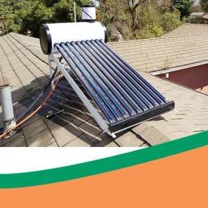 China Thermosiphon passive solar water heater low pressure solar water heater factory
