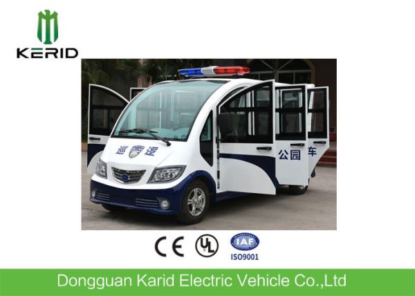 Eco Friendly Design Enclosed Cabin Battery Powered White Color Electric
