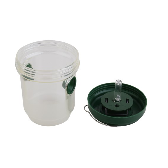 30 Pieces Outdoor Hanging Plastic Solar Wasp Trap for Sun Energy Fly Jay Bee Trap